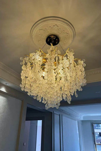 Shiro Noda Crystal Chandeliers - vexalamps