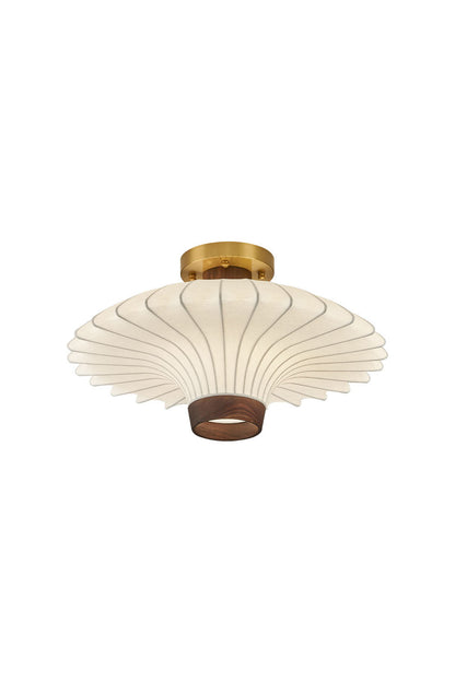 Silk Solid Wood Ceiling Lamp | vexalamps