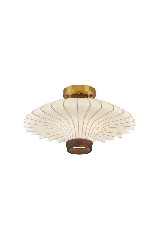 Silk Solid Wood Ceiling Lamp | vexalamps