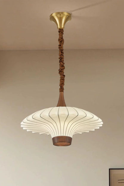 Silk Solid Wood Pendant Lamp - view 10 | vexalamps