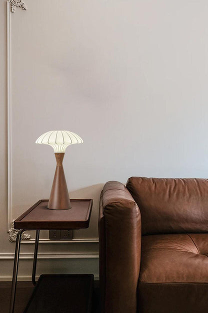 Silk Solid Wood Table Lamp - view 2 | vexalamps