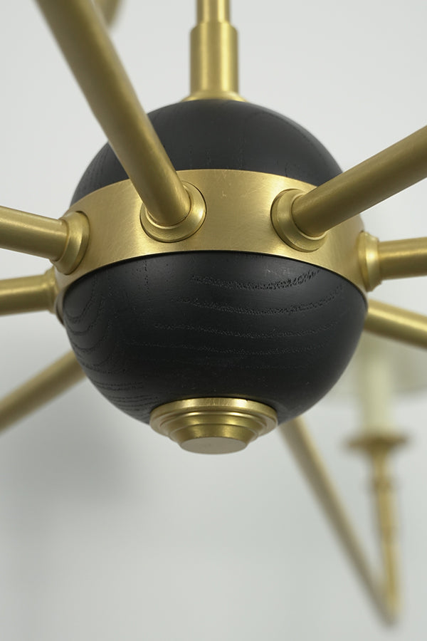 Simple Linear Chandelier - view 19 | vexalamps