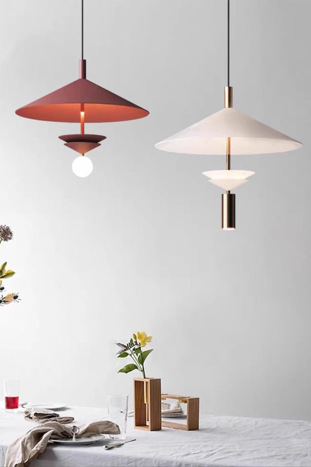 Simple UFO Pendant Lamp - view 5 | vexalamps