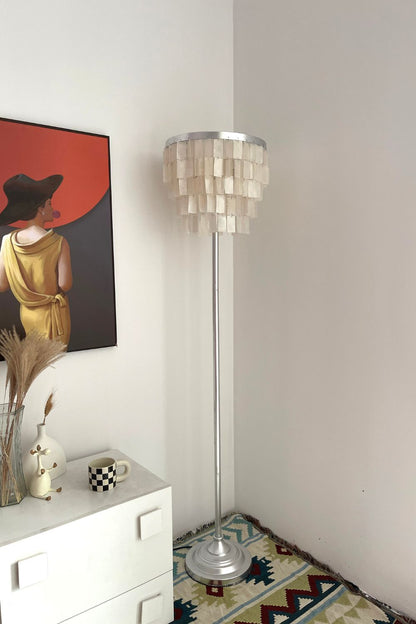 Skye Tiered Floor Lamp - view 3 | vexalamps