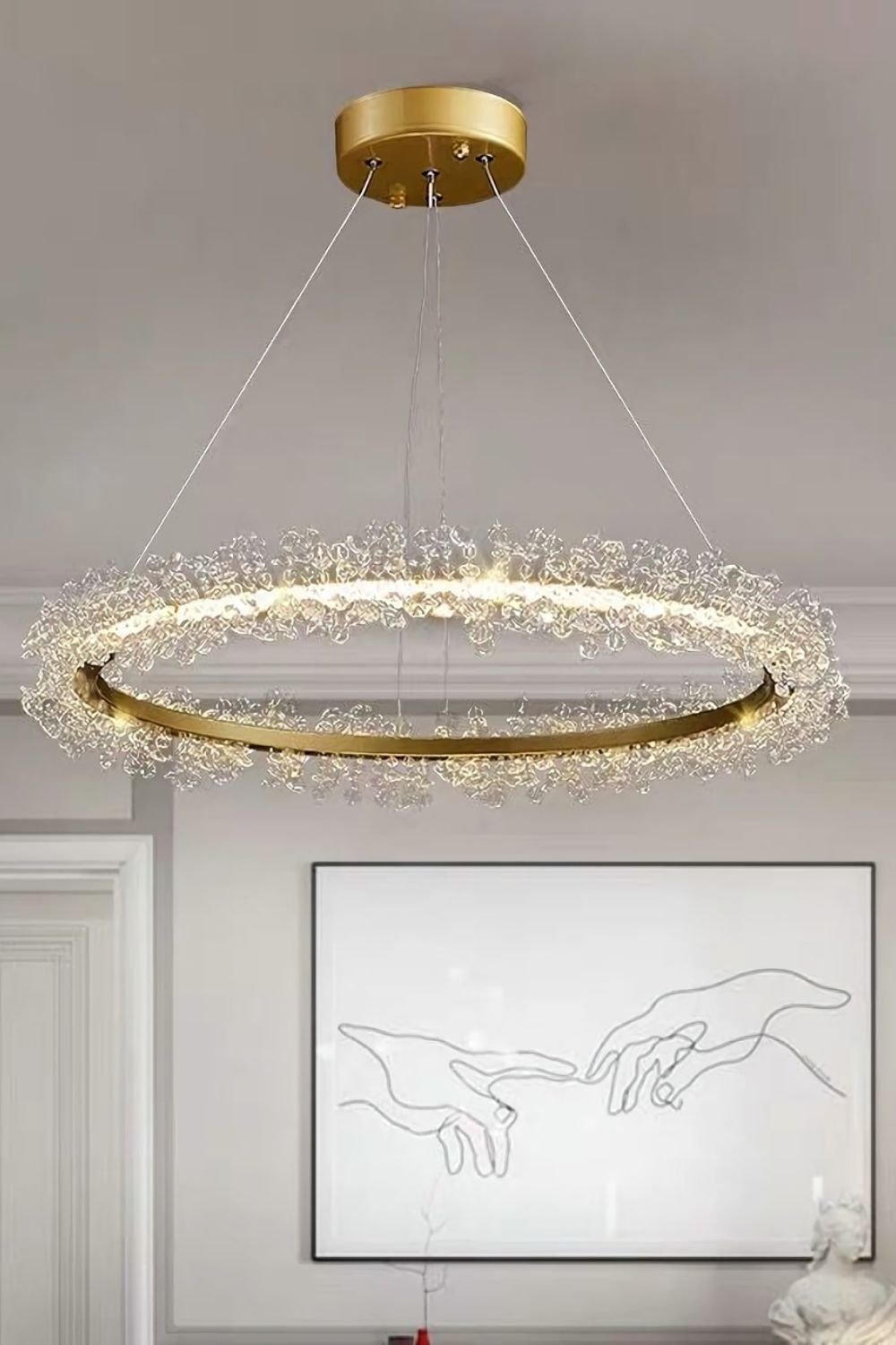 Spiridon Crystal Chandelier - vexalamps