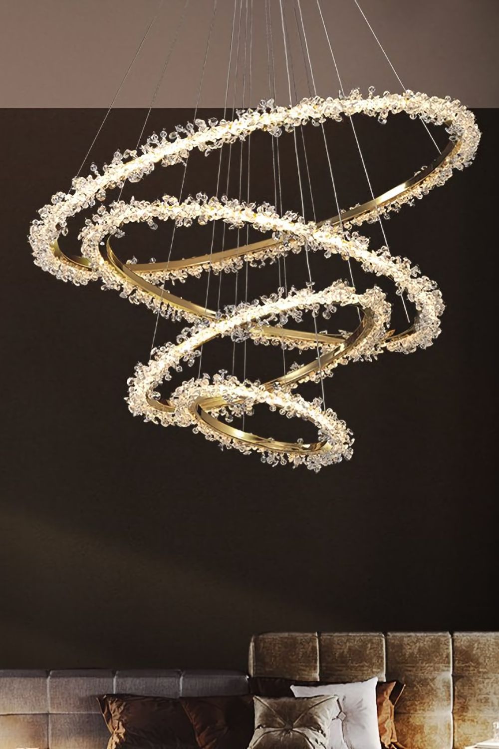 Spiridon Crystal Chandelier - vexalamps