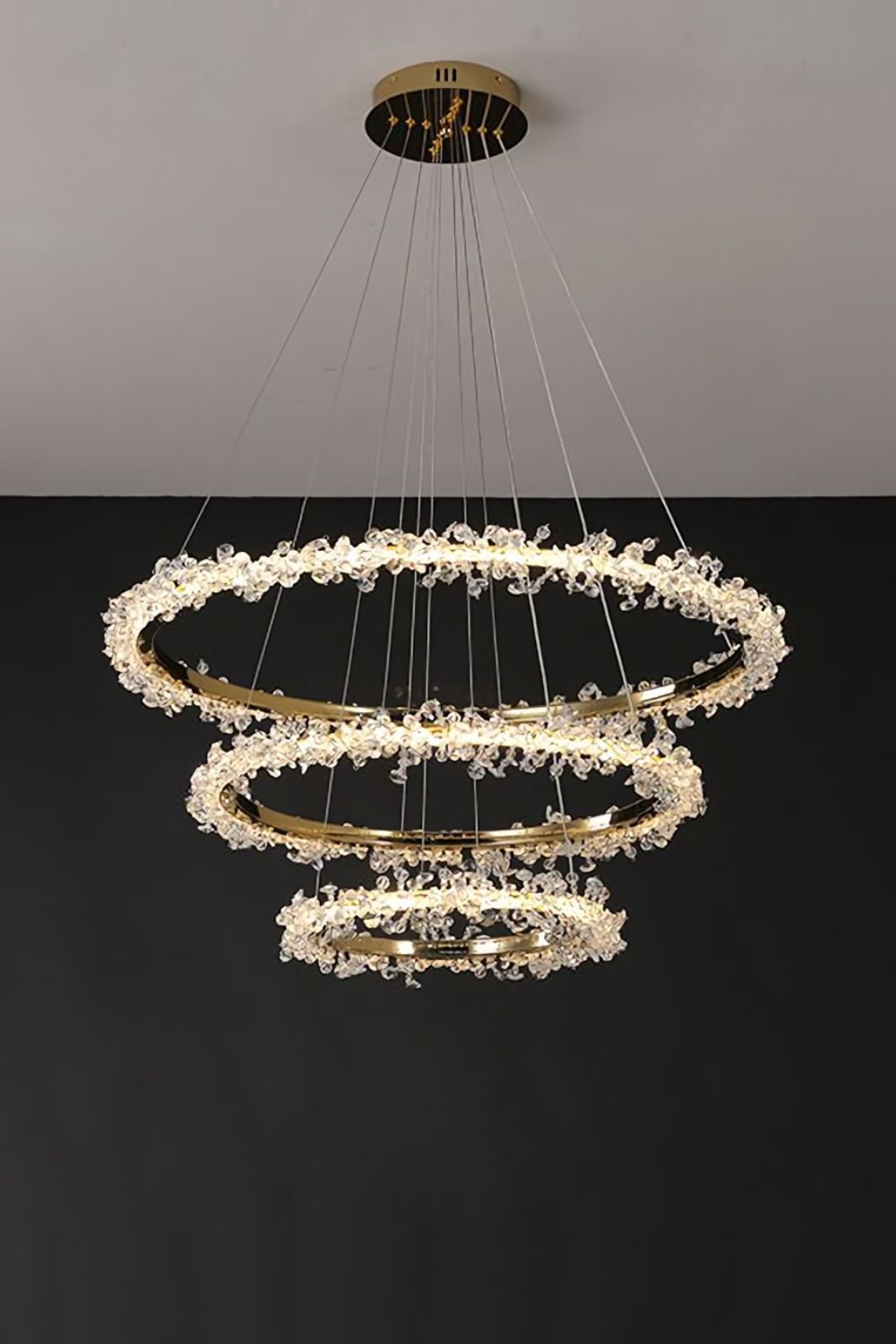 Spiridon Crystal Chandelier - vexalamps