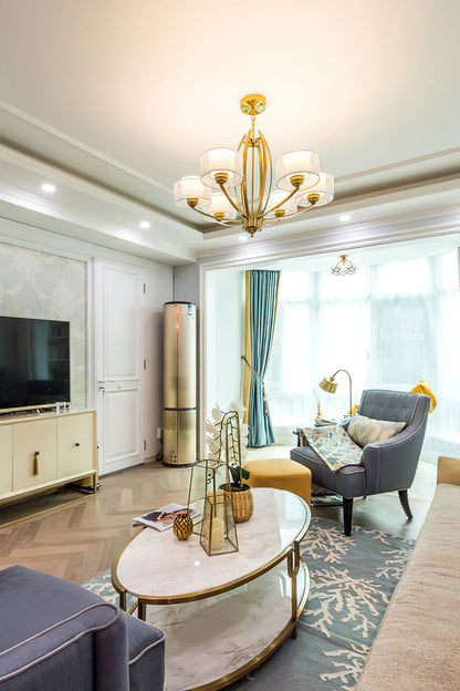 Stiffel Avira Chandelier - view 13 | vexalamps