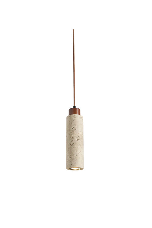 Stone Cylinder Pendant Light | vexalamps