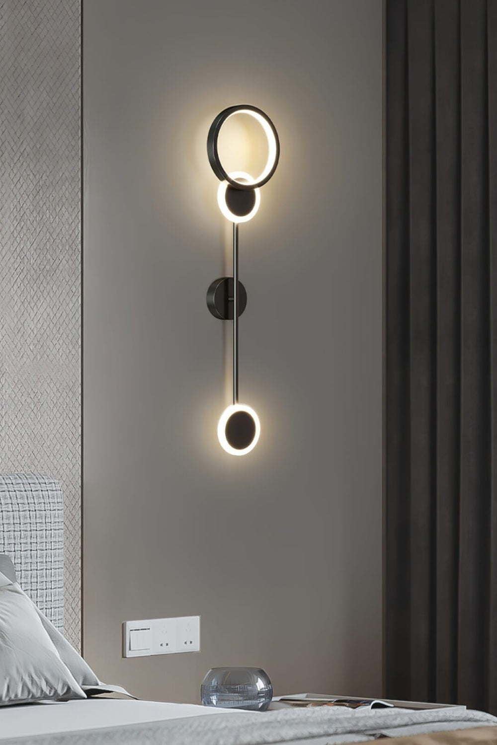 Brass Susan Trio Wall Lamp - view 5 | vexalamps