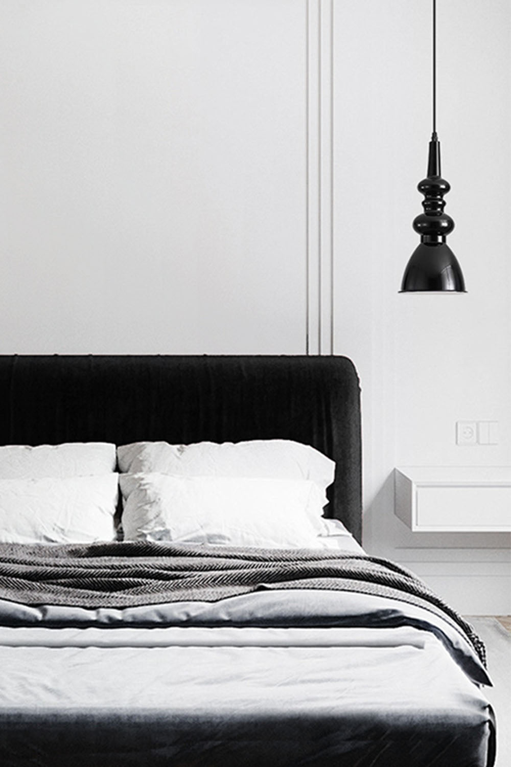 Svelte Noir Pendant Light - view 11 | vexalamps
