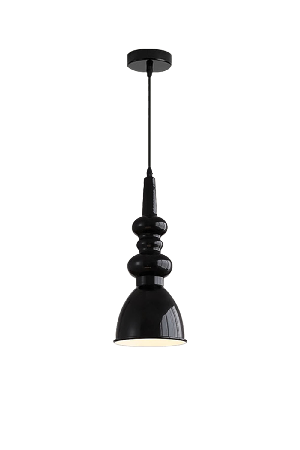 Svelte Noir Pendant Light | vexalamps