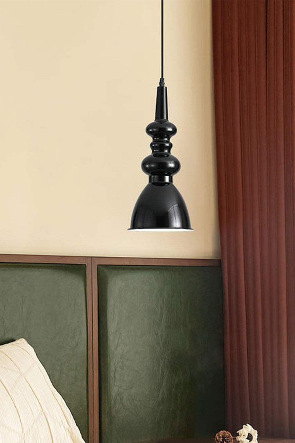Svelte Noir Pendant Light - view 6 | vexalamps