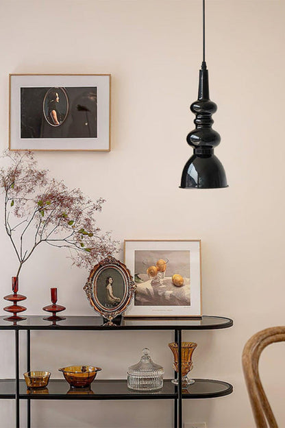 Svelte Noir Pendant Light - view 3 | vexalamps