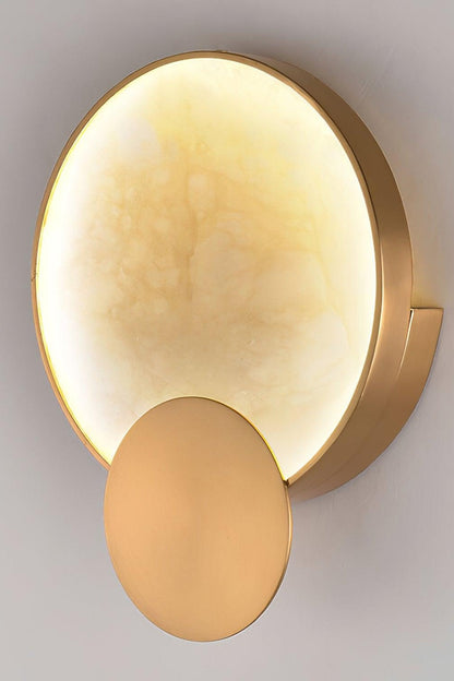 Modern Terra Svet Alabaster Wall Lamp - view 13 | vexalamps