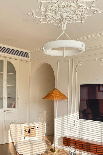 Tinsley Plaster Chandelier - view 9 | vexalamps