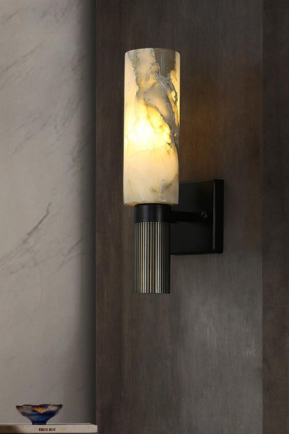 Torch Marble Sconce - vexalamps