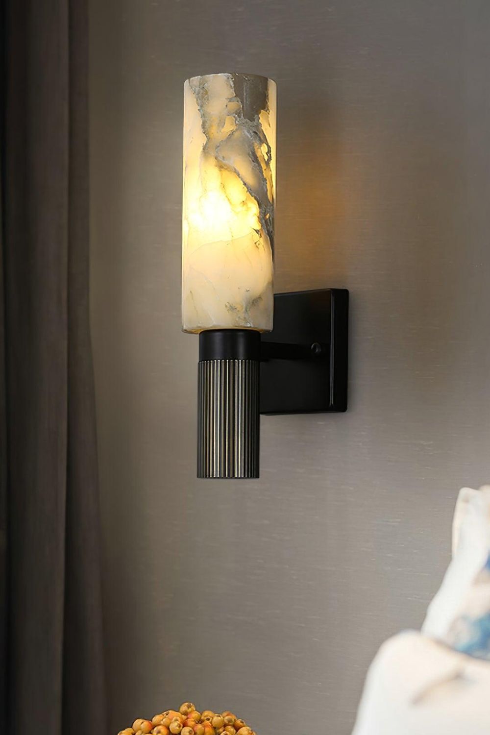 Torch Marble Sconce - vexalamps