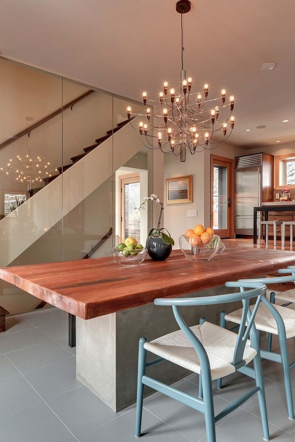 Traditional Mid-century 2097 Chandelier - view 21 | vexalamps