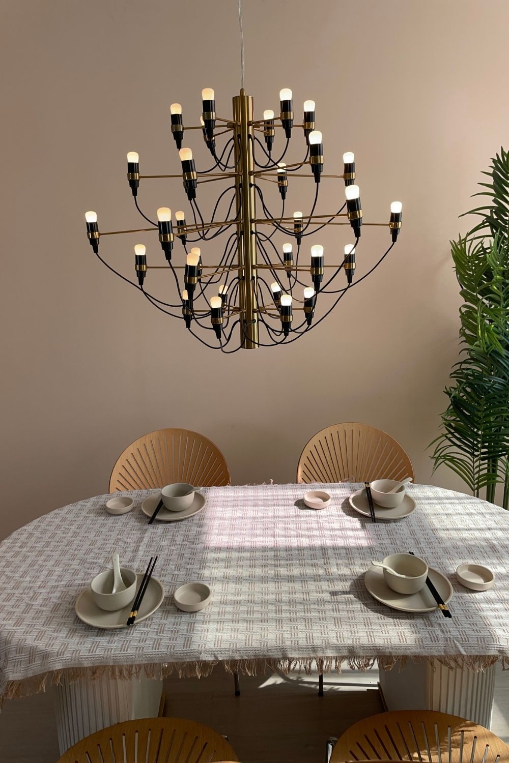 Traditional Mid-century 2097 Chandelier - view 29 | vexalamps