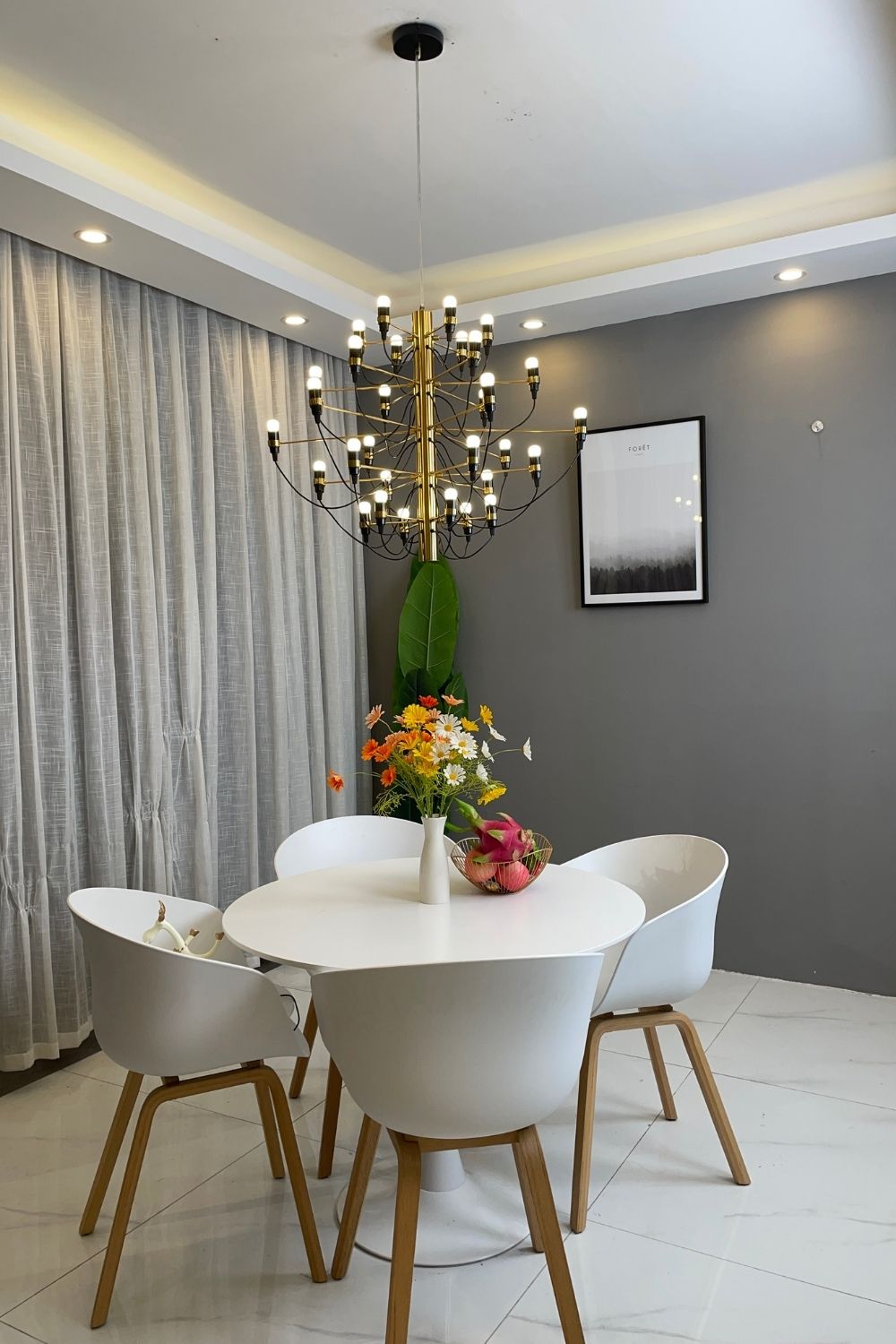 Traditional Mid-century 2097 Chandelier - view 37 | vexalamps
