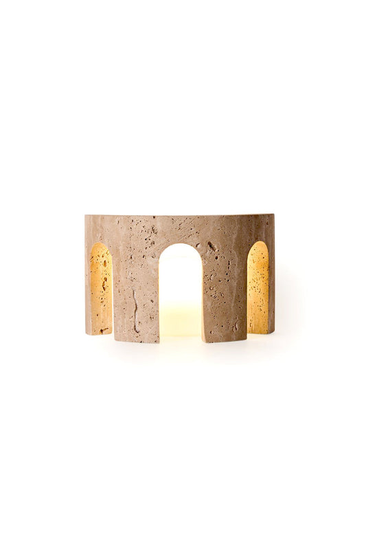 Travertine Arch Table Lamp | vexalamps
