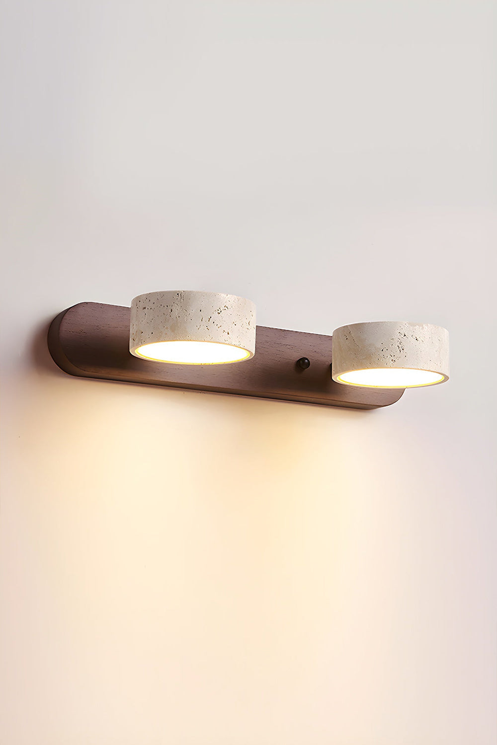 Travertine Duo Wall Light - view 24 | vexalamps