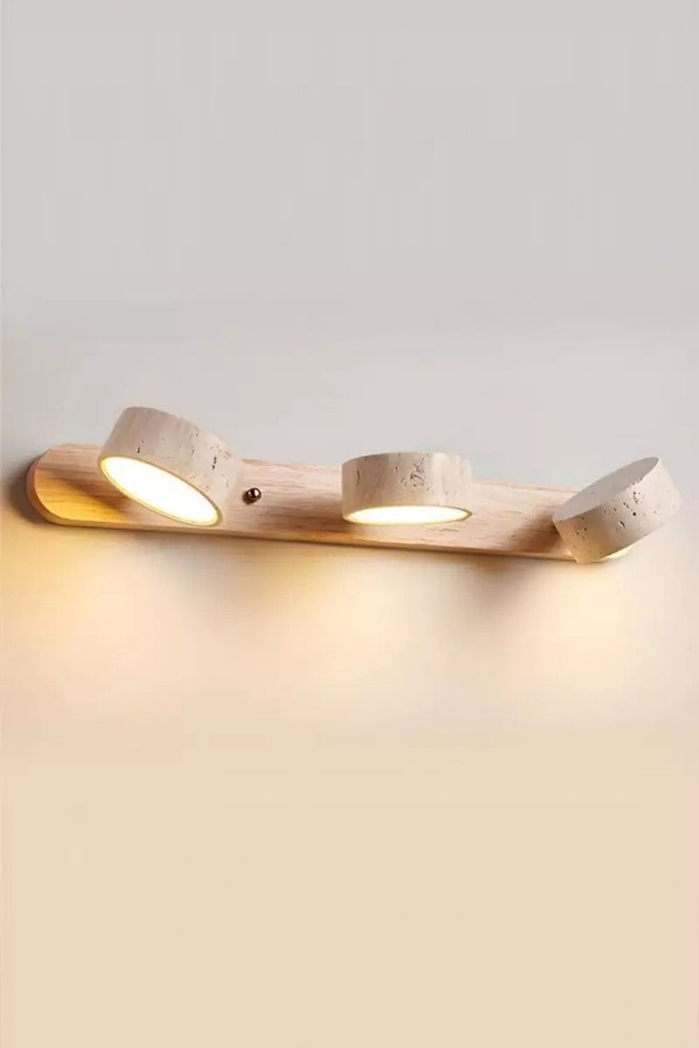 Travertine Duo Wall Light - view 16 | vexalamps