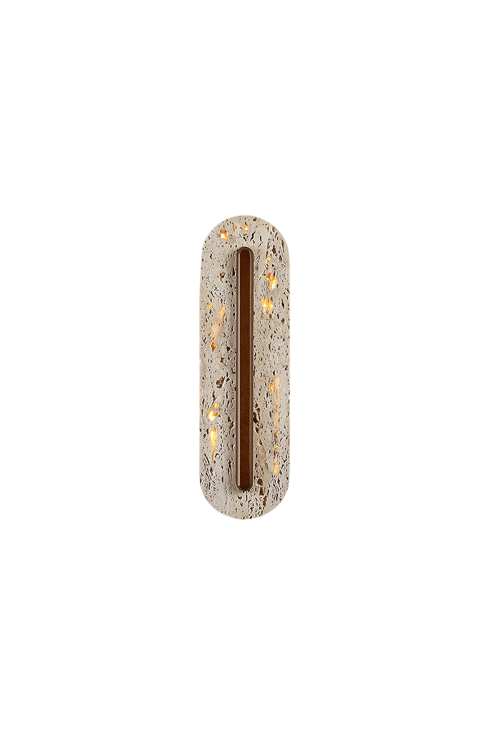 Travertine Slab Wall Sconce | vexalamps