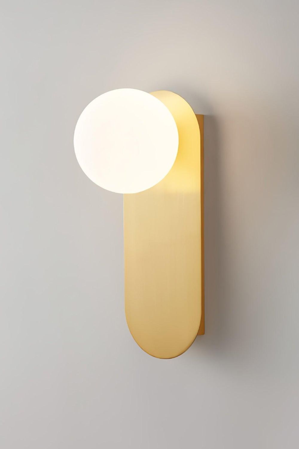 Flat Base Globe Sconce - vexalamps