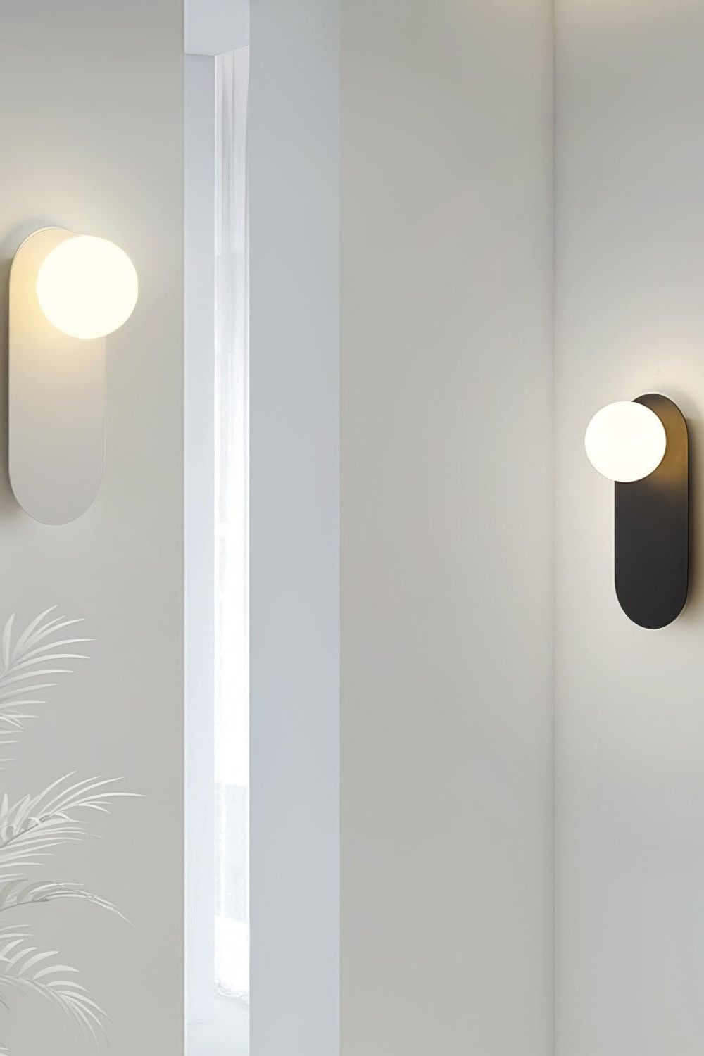 Flat Base Globe Sconce - vexalamps