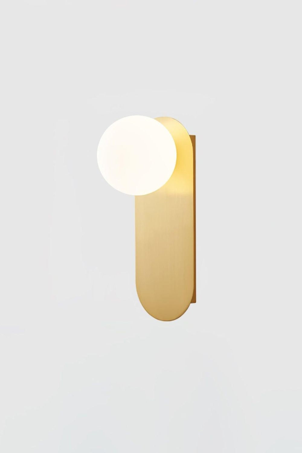 Flat Base Globe Sconce - vexalamps