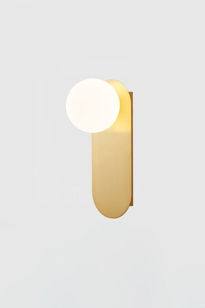 Flat Base Globe Sconce - vexalamps