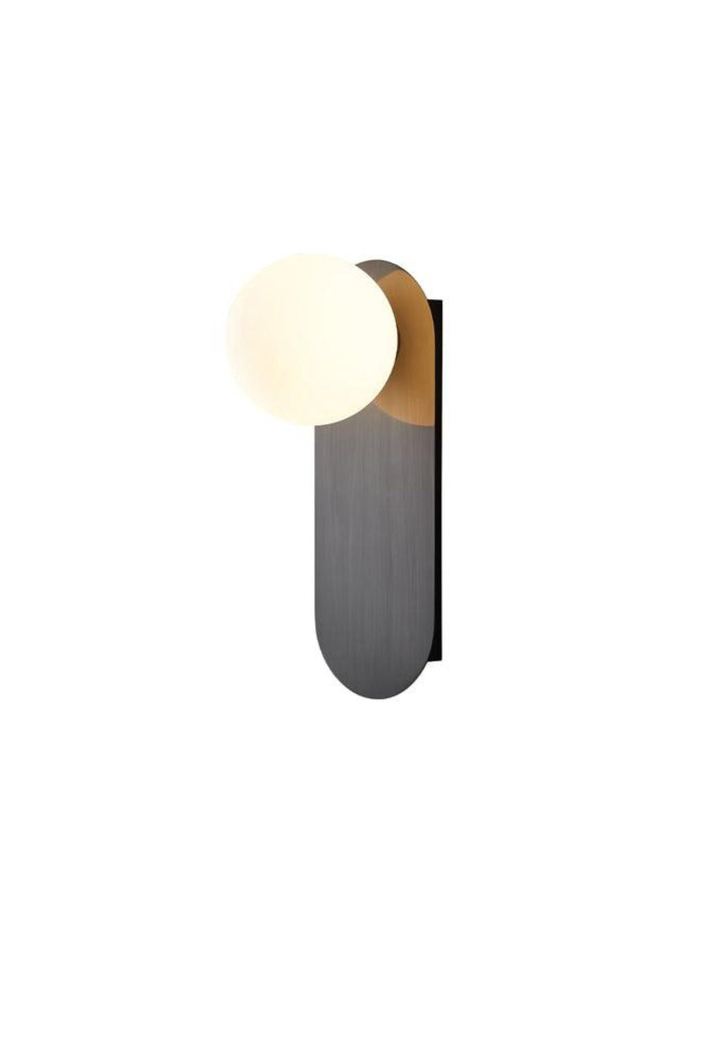 Flat Base Globe Sconce - vexalamps