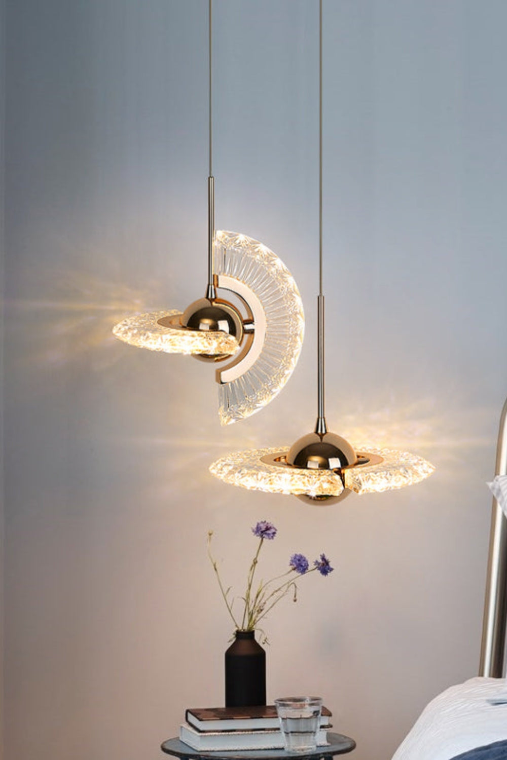 UFO Acrylic Pendant Light - vexalamps