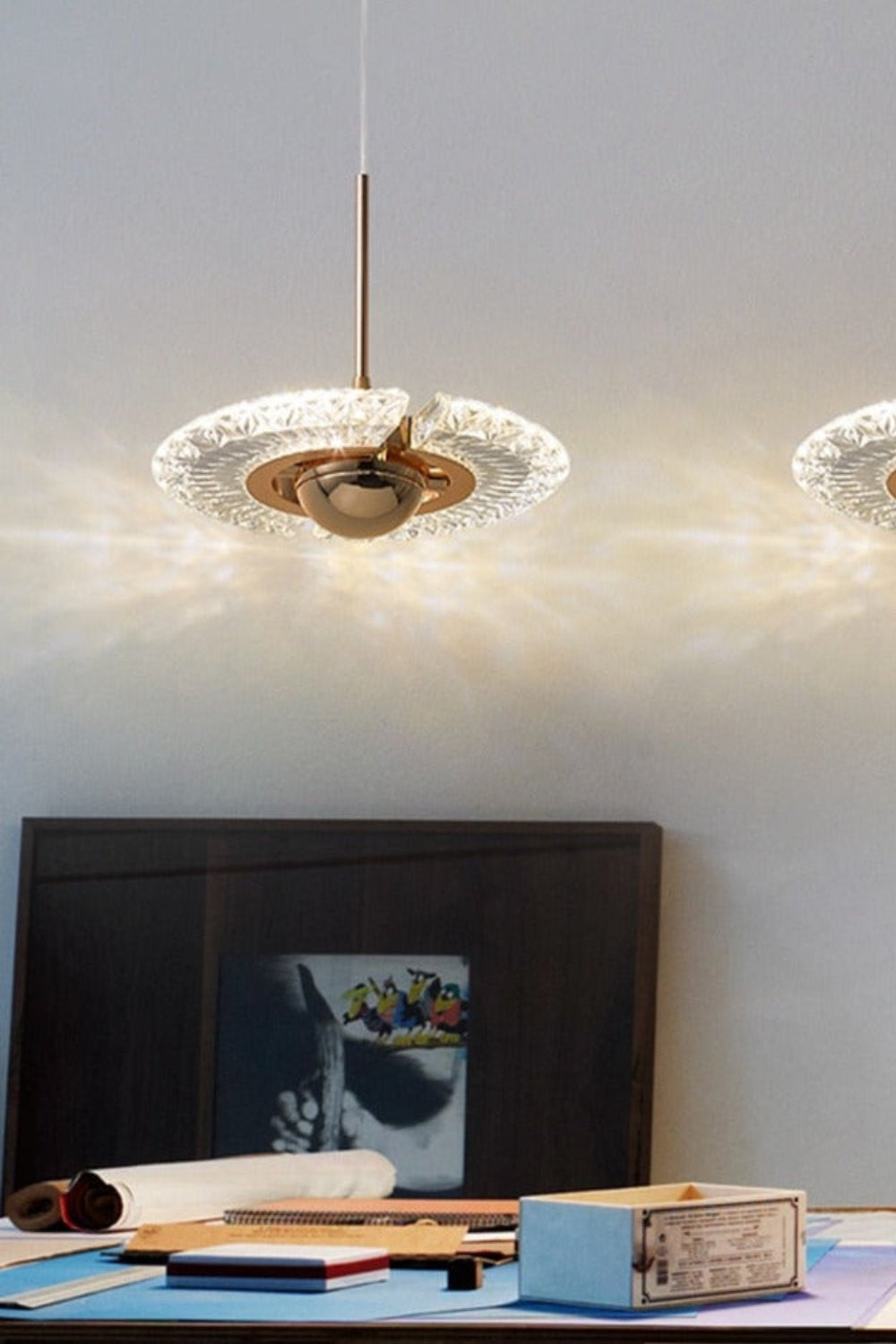 UFO Acrylic Pendant Light - vexalamps