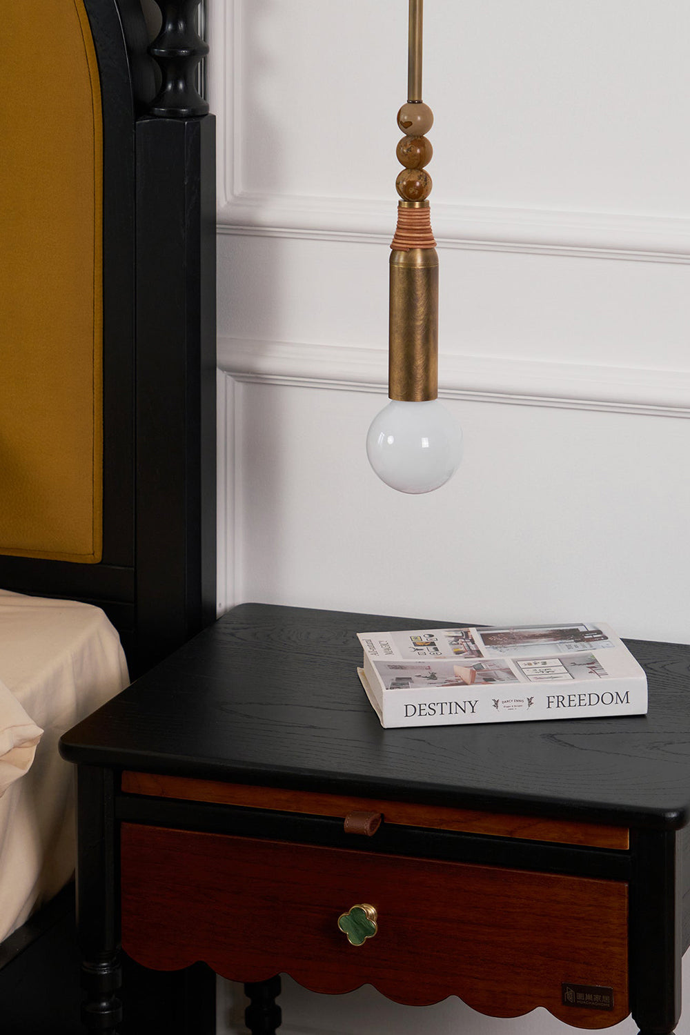 Urban Brass Pendant Light - view 10 | vexalamps