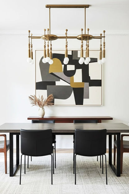 Urban Brass Pendant Light - view 9 | vexalamps