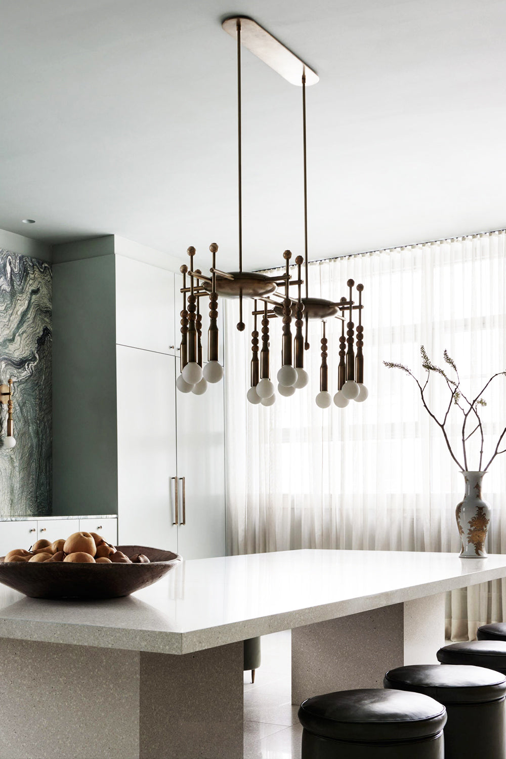 Urban Brass Pendant Light - view 8 | vexalamps