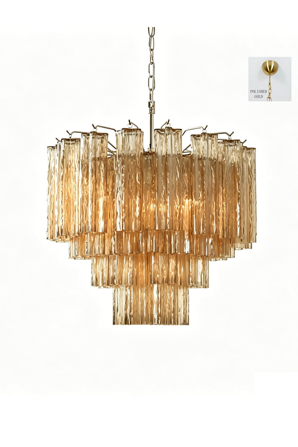 Vellune Cascade Chandelier  Samu  Lamp
