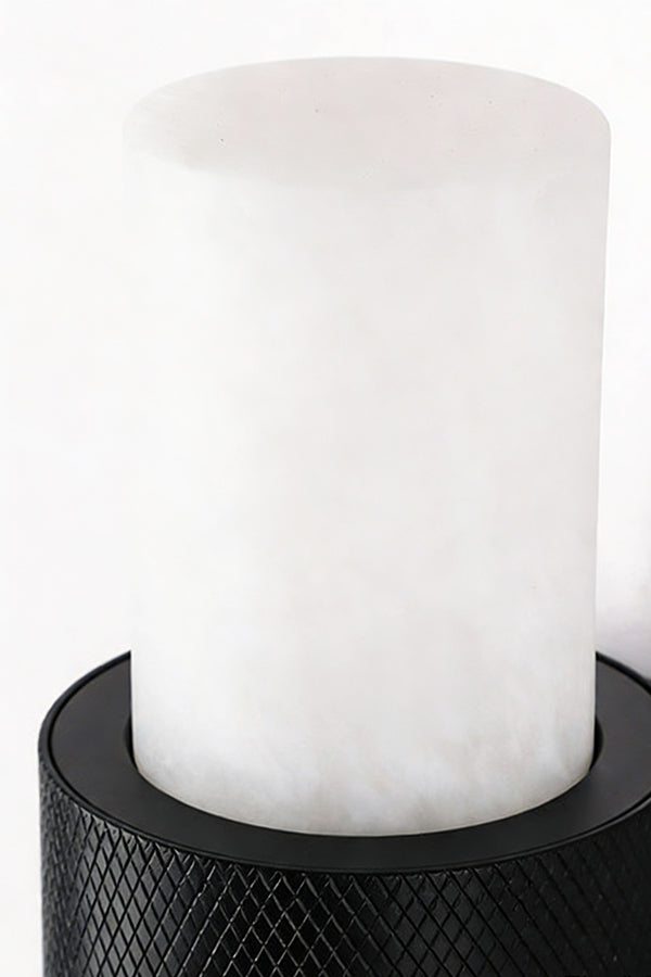 Vertical Alabaster Wall Sconce - view 17 | vexalamps