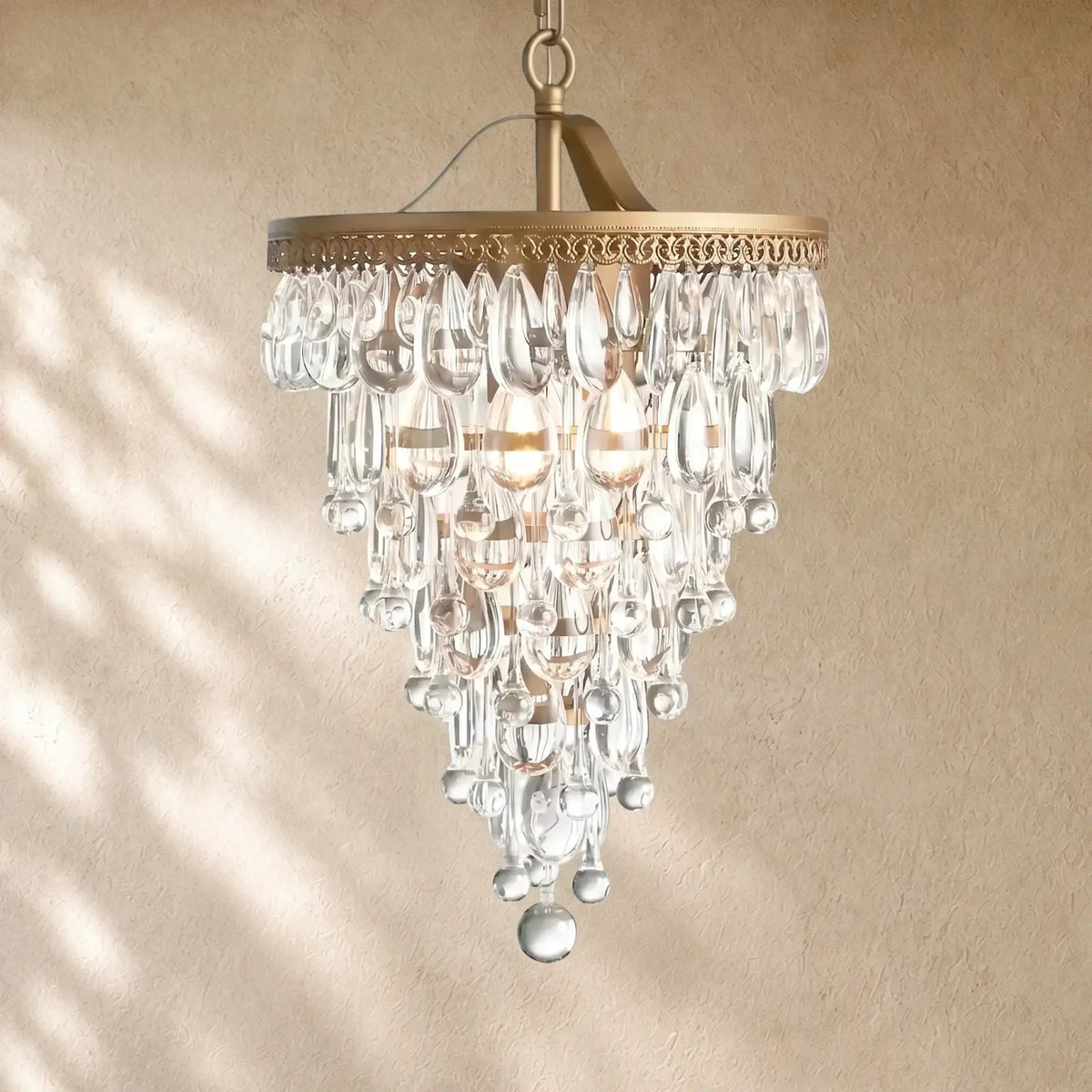 Anabelle Round Chandelier 17’’23’’H - 17’’