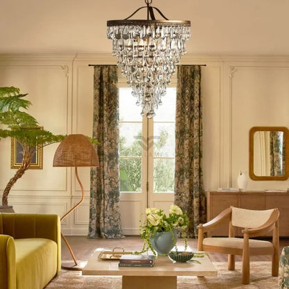 Anabelle Round Chandelier 17’’23’’H