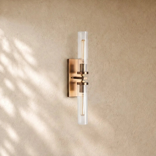 Andreass 2-Light Wall Sconce - Brass