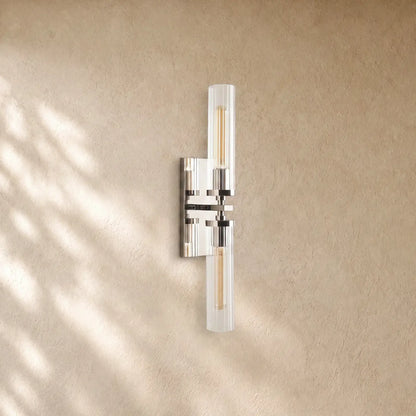 Andreass 2-Light Wall Sconce - Nickel