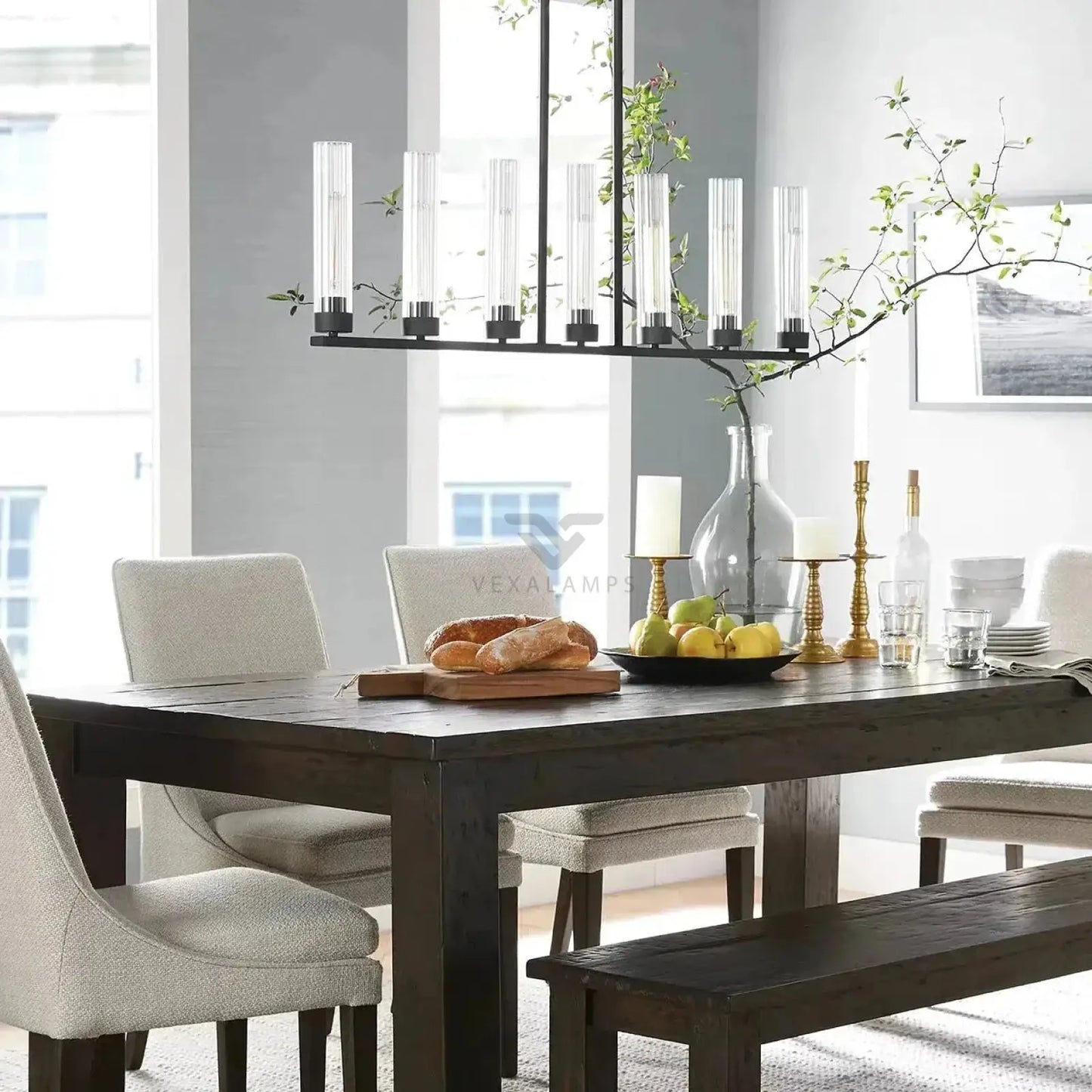 Andreass Linear Chandelier