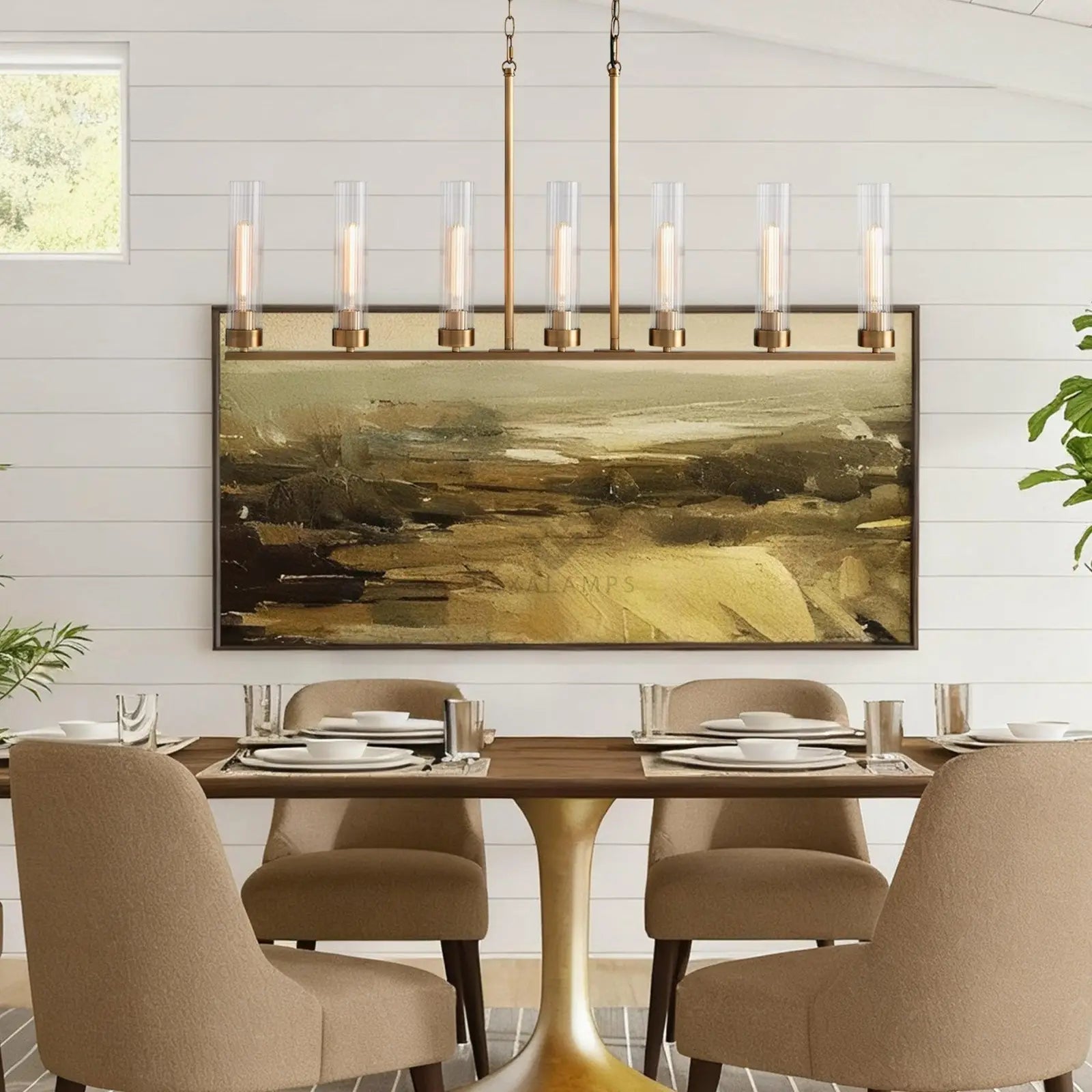 Andreass Linear Chandelier