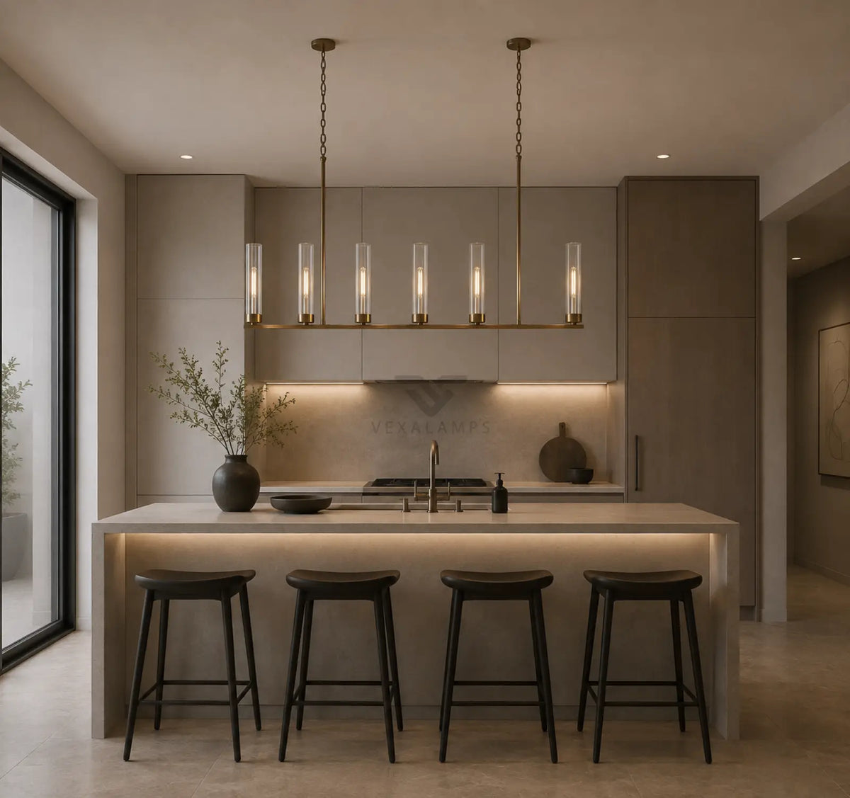 Andreass Linear Chandelier