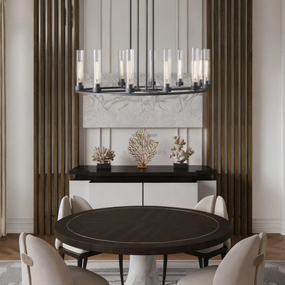 Andreass Round Chandelier 10/12 Light