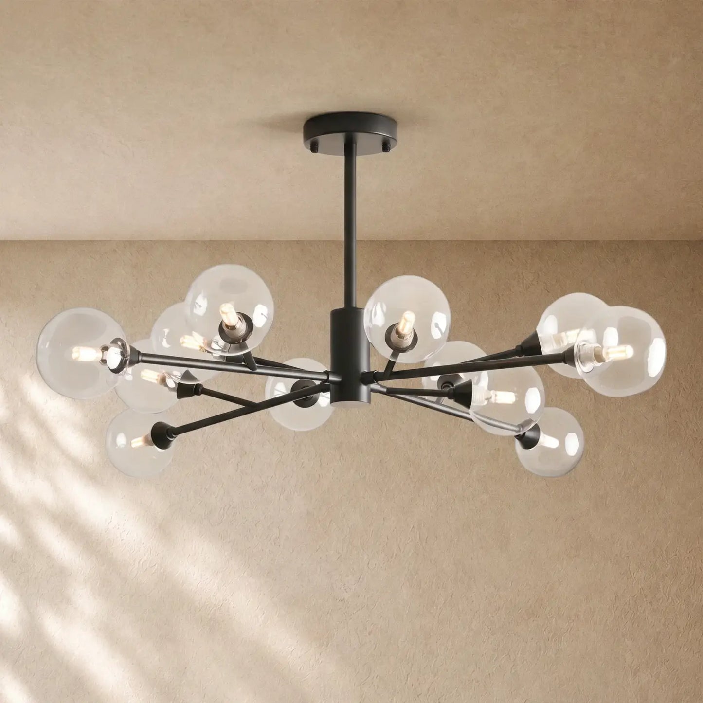 Apollos Flush Mount - 36’’ / Bronze